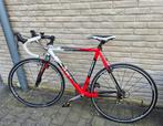 x-wing Columbus rood wit koersfiets wielrenfiets, Fietsen en Brommers, Ophalen, Zo goed als nieuw