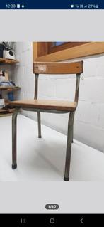 Mooie vintage kinderstoelen, Huis en Inrichting, Stoelen, Ophalen of Verzenden, Gebruikt, Bruin, Hout