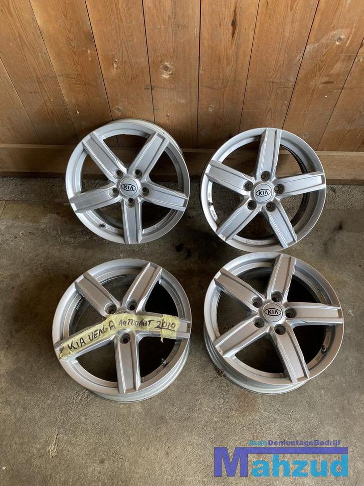 KIA VENGA Velgen 16 inch 5x114.3 67.1 Met druk sensor, Auto-onderdelen, Overige Auto-onderdelen, Kia, Gebruikt, Ophalen