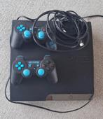 PS3 console slim - compleet met 2 controllers, Ophalen, Gebruikt, Met 2 controllers, 320 GB