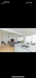 Moderne hoogglans eilandkeuken GEDEMONTEERDDIRECTBESCHIKBAAR, Huis en Inrichting, Wit, Overige typen, Ophalen of Verzenden, Zo goed als nieuw