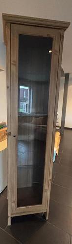 Vitrinekast, Huis en Inrichting, Kasten | Vitrinekasten, Ophalen, Rustiek, Zo goed als nieuw, 200 cm of meer