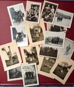 WW2 AB BL LOT 16 FOTO'S SOLDATEN 1940 REGIO LAROCHE ARDENNE, Verzamelen, Ophalen of Verzenden, Landmacht