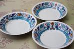 Villeroy & Boch 3 soepborden met Izmir decor vintage 1973, Antiek en Kunst, Ophalen of Verzenden