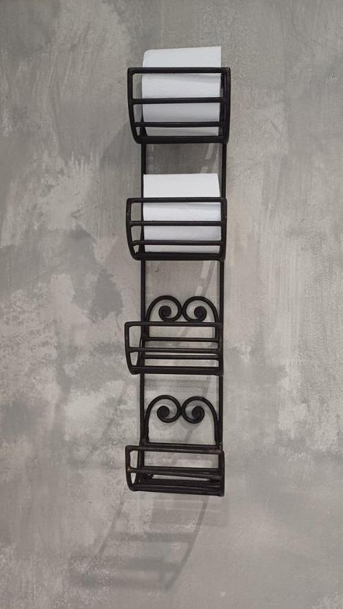RESERVE WC-ROLLENHOUDER ~Smeedijzeren~ LANDELIJK, Huis en Inrichting, Badkamer | Badkamermeubels, Nieuw, Overige typen, Minder dan 100 cm