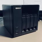 NAS te koop: QNAP TS-412 (zonder schijven), Computers en Software, Ophalen of Verzenden, Gebruikt