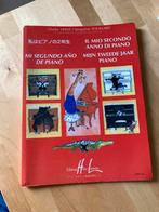 Pianoboek: mijn tweede jaar piano, Ophalen of Verzenden, Gebruikt, Les of Cursus, Piano