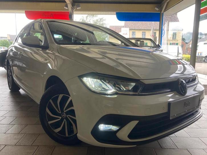 Volkswagen Polo Life 95pk benzine -Airco -CC -Virtual -App -, Auto's, Volkswagen, Bedrijf, Te koop, Polo, ABS, Airbags, Airconditioning