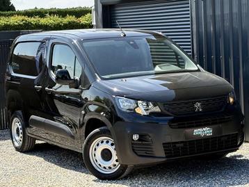 Peugeot Partner 1.5 Blue HDi/ Utilitaire/ Gps Camera/ 3 Plac, Autos, 75 kW, Achat, Boîte manuelle, Noir