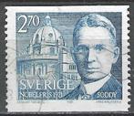 Suède 1981 - Yvert 1157 - Frederick Soddy (ST), Envoi, Suède, Affranchi