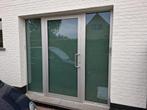 Aluminium voordeur, Doe-het-zelf en Bouw, Deuren en Vliegenramen, Ophalen, 120 cm of meer, Glas, 200 tot 215 cm