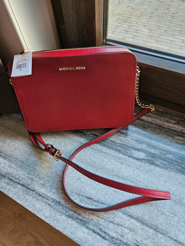 Crossbody tasje Michael Kors, Handtassen en Accessoires, Tassen | Damestassen, Zo goed als nieuw, Schoudertasje, Ophalen of Verzenden