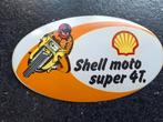 Sticker merk shell moto motocross Shell.moto super 4T, Ophalen of Verzenden, Zo goed als nieuw, Auto of Motor