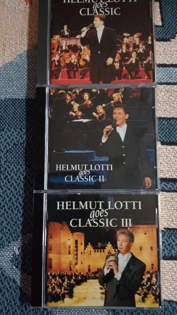 3 Helmut Lotti goes classic cd's 1, 2, en 3.  beschikbaar voor biedingen