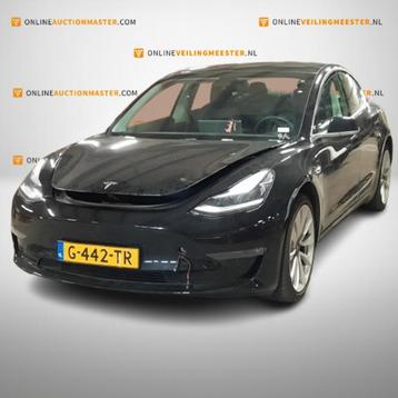 Personenauto Tesla, Model 3 Long Range AWD 75 kWh, zwart bou beschikbaar voor biedingen