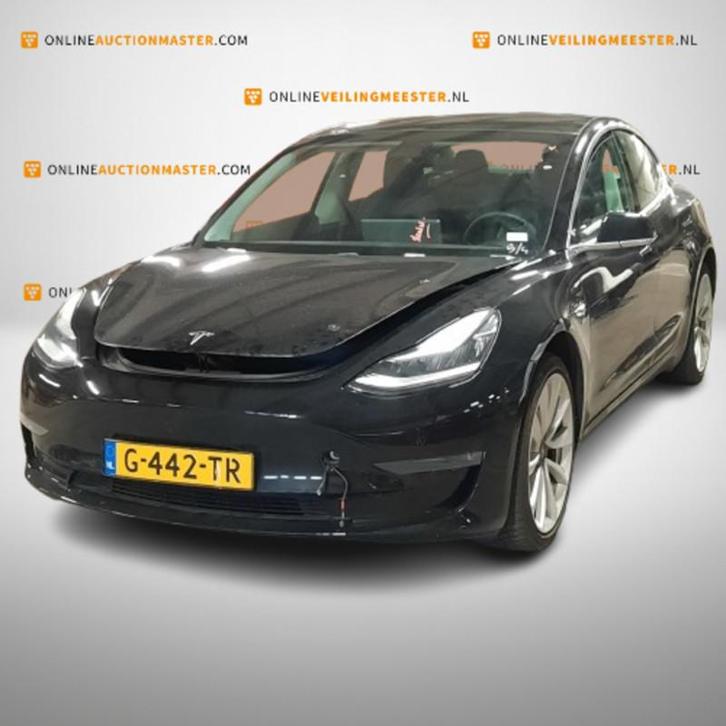 Personenauto Tesla, Model 3 Long Range AWD 75 kWh, zwart bou, Auto's, Tesla, Bedrijf, Model 3, 4x4, ABS, Airbags, Airconditioning