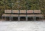 Set toffe vintage stoelen, Huis en Inrichting, Ophalen, Gebruikt, Stof