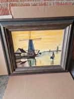 Schilderij op doek., Antiek en Kunst, Kunst | Schilderijen | Klassiek, Ophalen of Verzenden