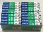 18x Maxell UR 90 Cassettebandjes - Nieuw!, Ophalen of Verzenden, Nieuw in verpakking, 2 t/m 25 bandjes, Onbespeeld