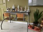 Vintage retro lessenaartje bureau side table, Huis en Inrichting, Ophalen, Gebruikt, 50 tot 100 cm, 75 cm of meer