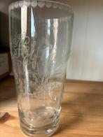 Groot herdenkingsglas/ vaas, Ophalen of Verzenden