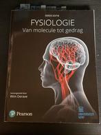 Fysiologie Van molecule tot gedrag - Wim Derave, Gelezen, Pearson, Hoger Onderwijs, Ophalen of Verzenden