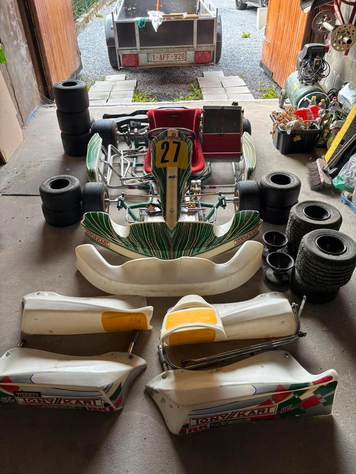 Chassis tony kart, Sport en Fitness, Karting, Gebruikt, Kart, Ophalen