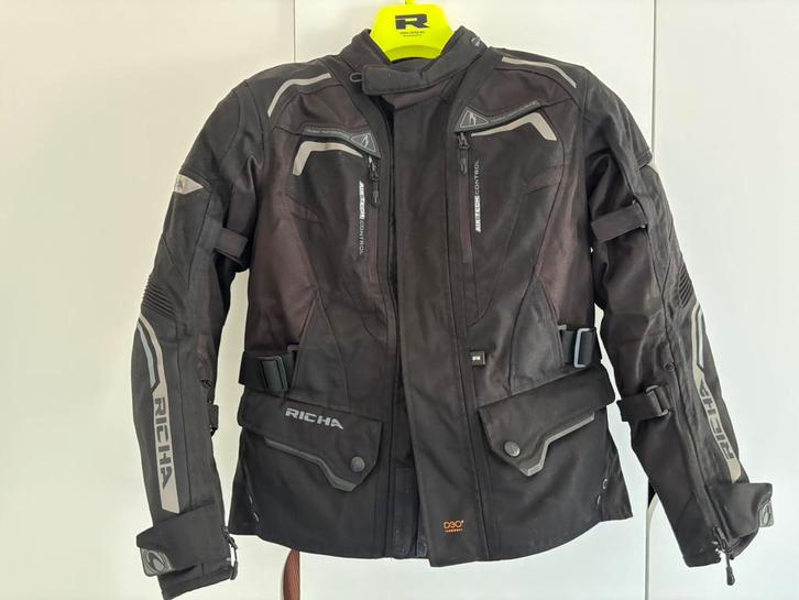 Richa Infinity 2 Lady Jacket Black (S), Motoren, Kleding | Motorkleding, Jas | textiel, Dames, Nieuw met kaartje, Ophalen