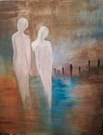 olie op canvas, Antiek en Kunst, Kunst | Schilderijen | Modern, Ophalen