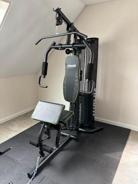 Krachtstation homegym VIRTUFIT KH1 met fitness mat, Sport en Fitness, Fitnessapparatuur, Nieuw, Krachtstation, Armen, Benen, Borst