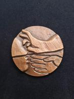 Zeldzame Belgische medaille genummerd 7cm Belgisch brons Pro, Postzegels en Munten, Penningen en Medailles, Ophalen of Verzenden