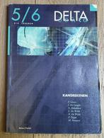 Delta 5/6 Kansrekenen (3/4u) (incl. cd-rom), Boeken, Ophalen of Verzenden
