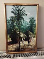 ART AFRICAIN CONGOLAIS  PEINTURE ANNEES '70, Antiquités & Art, Enlèvement