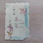 Heel oud communieprentje in celluloïd, Enlèvement ou Envoi