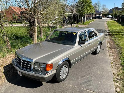 1986 Mercedes 420 SEL Oldtimer, Auto's, Mercedes-Benz, Bedrijf, Overige modellen, Benzine, Overige carrosserie, Automaat, Gebruikt