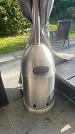 Terrasverwarmer volledig inox ( nieuwprijs 320 euro ), Tuin en Terras, Ophalen, Zo goed als nieuw