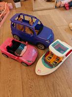 Barbie auto's en boot, Enlèvement, Utilisé