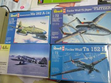 maquettes  avions  allemands  ww2  au 1/72  .prix s.demande, Enlèvement ou Envoi, Neuf