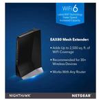 Netgear Nighthawk EAX80 WiFi 6 WLAN Mesh Repeater AX6000, Computers en Software, WiFi-versterkers, Ophalen, Zo goed als nieuw