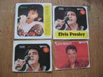 4 Stickers Elvis Presley Zanger Joepie, Collections, Enlèvement ou Envoi, Neuf, Autres types