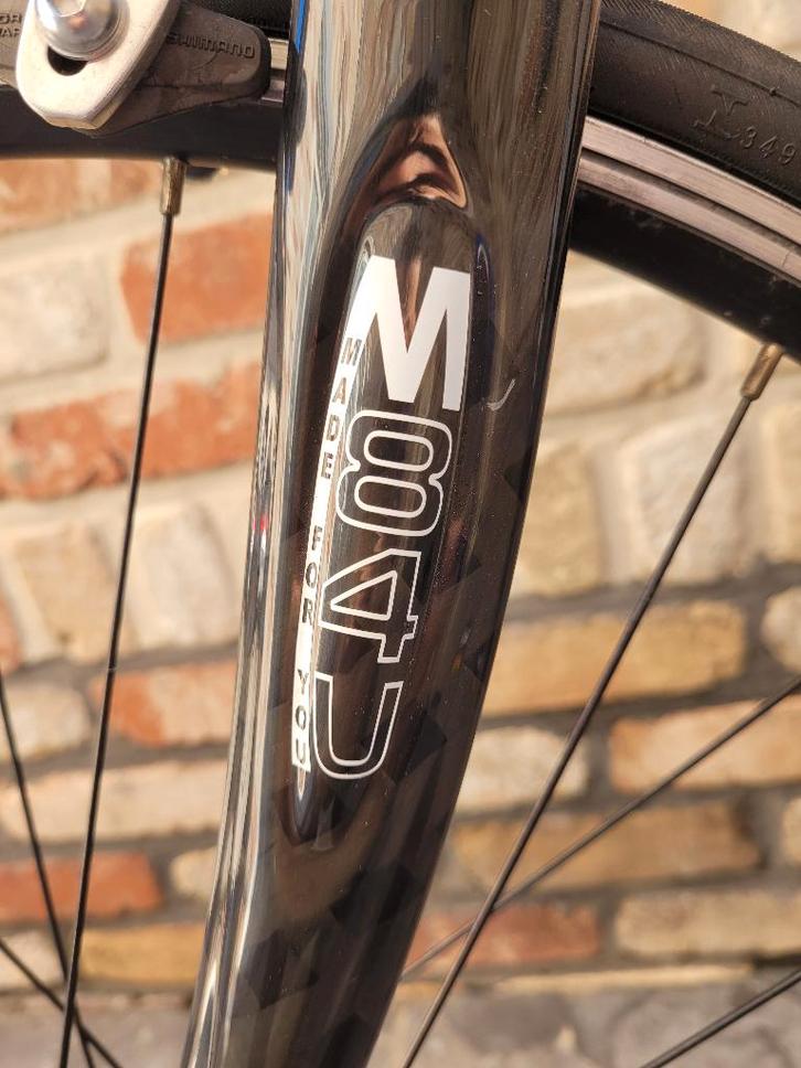 koersfiets Zannata, Vélos & Vélomoteurs, Vélos | Vélos de course, Utilisé, Hommes, Plus de 20 vitesses, Carbone, Enlèvement