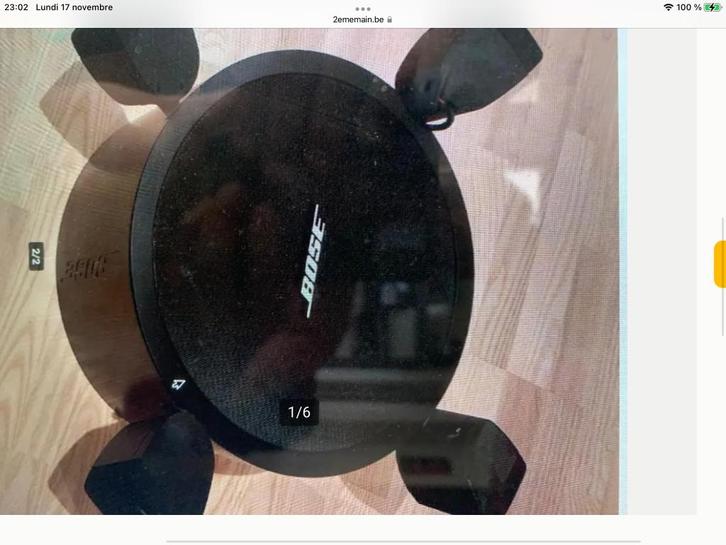 BOSE suspendu 360°FREE SPACE 3+double ampli BOSE dxa2210+BT, TV, Hi-fi & Vidéo, Enceintes, Bose, Enlèvement ou Envoi