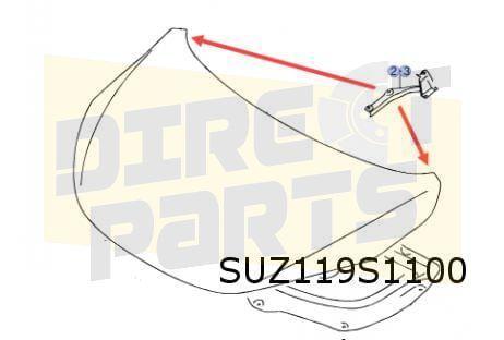 Suzuki Celerio motorkap (te spuiten) Origineel! 5730084M00, Auto-onderdelen, Carrosserie, Motorkap, Suzuki, Voor, Nieuw, Verzenden