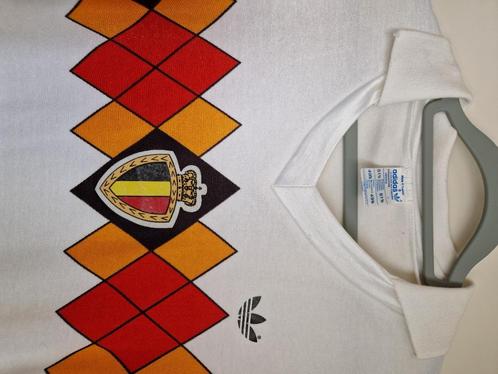 Matchworn shirt België EK 1984, Sport en Fitness, Voetbal, Gebruikt, Shirt, Maat M, Verzenden