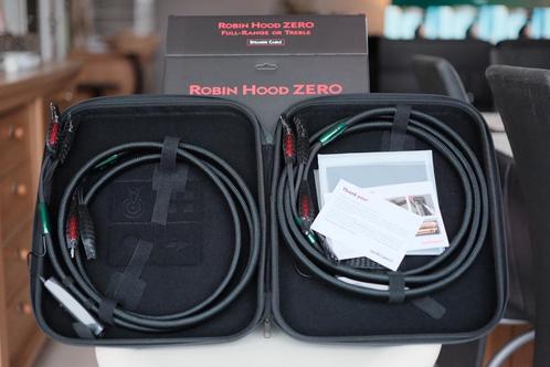 Audioquest Robin Hood Zero 2,5m paar luidsprekerkabels, Audio, Tv en Foto, Audiokabels en Televisiekabels, Nieuw, Luidsprekerkabel