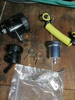 pot d huile de frein moto neuf et 4 filtre air chrome, Ophalen