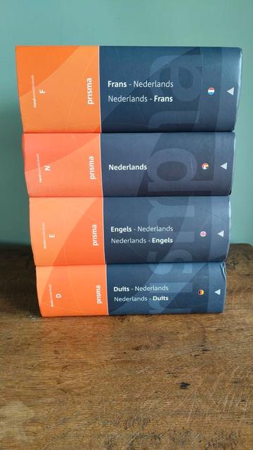 Prisma handwoordenboek Nederlands, Frans, Duits en Engels beschikbaar voor biedingen
