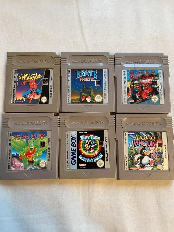 Lot de jeux Game Boy, Consoles de jeu & Jeux vidéo, Jeux | Nintendo Game Boy, Comme neuf, Enlèvement ou Envoi