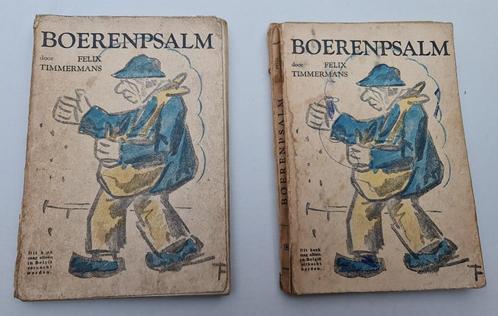Boerenpsalm 2x - Felix Timmermans, Livres, Littérature, Utilisé, Belgique, Enlèvement ou Envoi