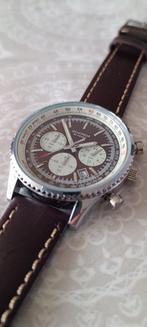 Seconda 3407 H Navitimer!! Nieuwe volledige set doos en papi, Ophalen of Verzenden, Nieuw